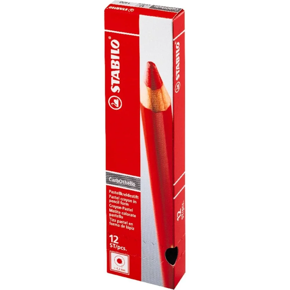 Stabilo CarbOthello Chalk-Pastel Pencil 12 Pack Warm Gray 5‎ 1400/708